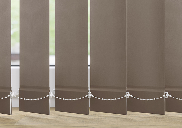 Roma, Smoke Brown - Vertical Blind - Image 4
